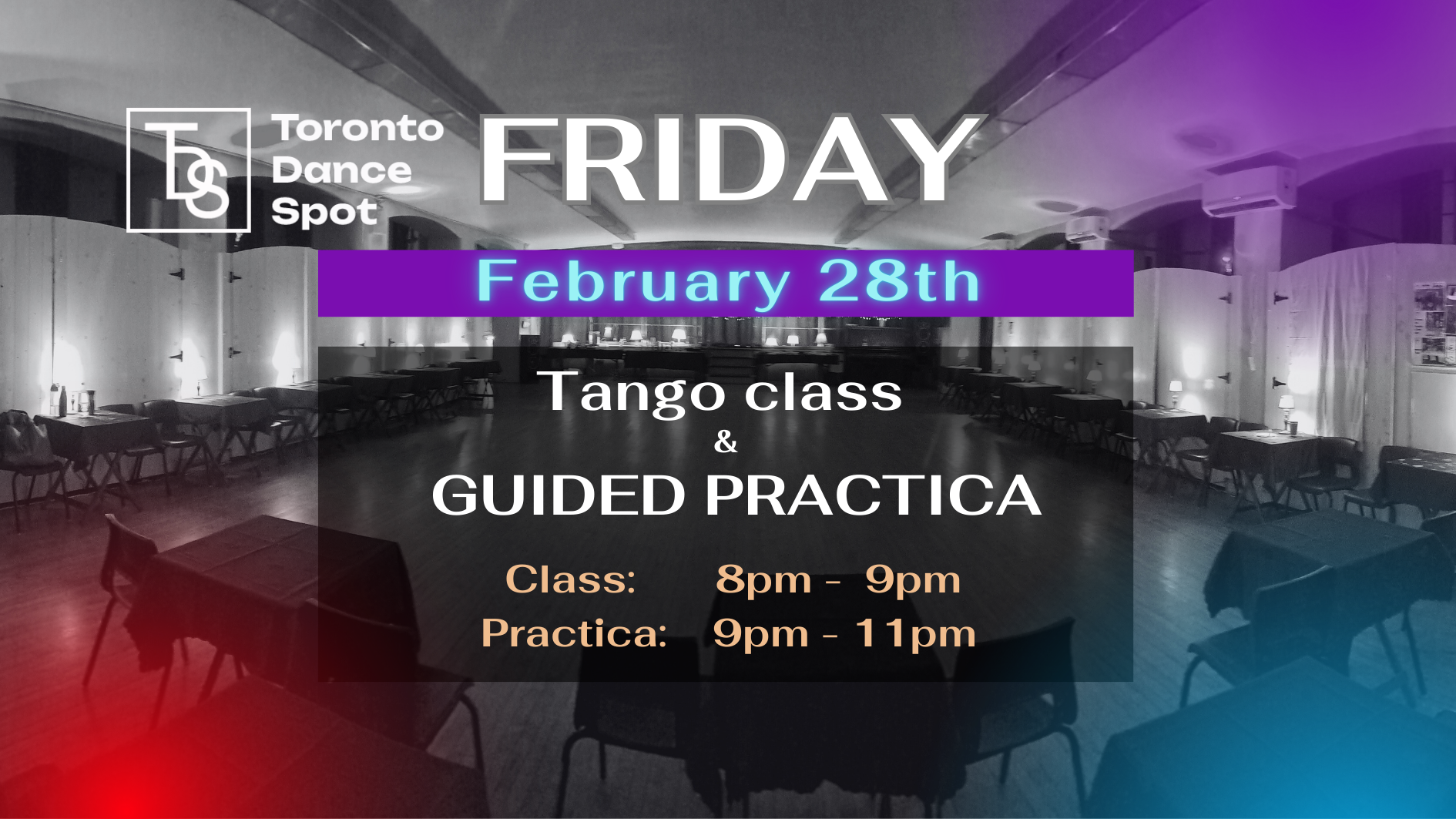 Tango class in Toronto.